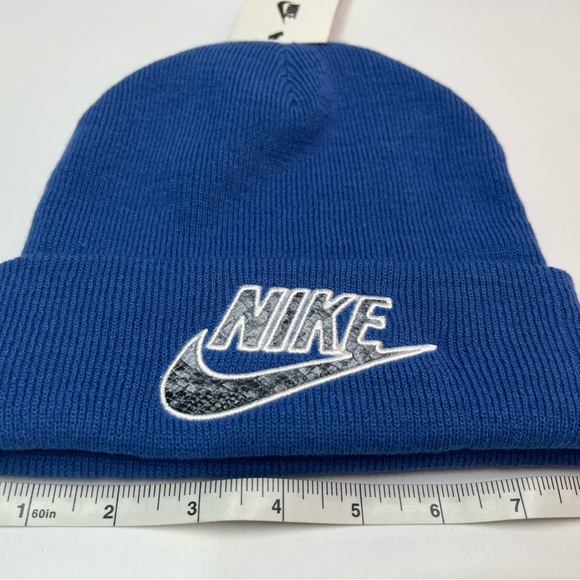 Supreme x Nike Snakeskin Beanie 'Blue' - Picture 11 of 13